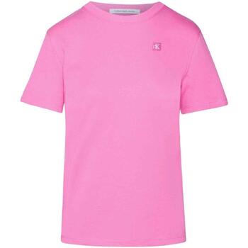Kleidung Damen T-Shirts & Poloshirts Calvin Klein Jeans  Rosa