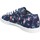 Schuhe Damen Sneaker Low Le Temps des Cerises Basic02 tila Blau