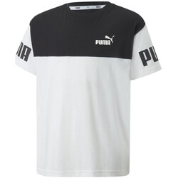 Kleidung Jungen T-Shirts & Poloshirts Puma 670097-02 Weiss