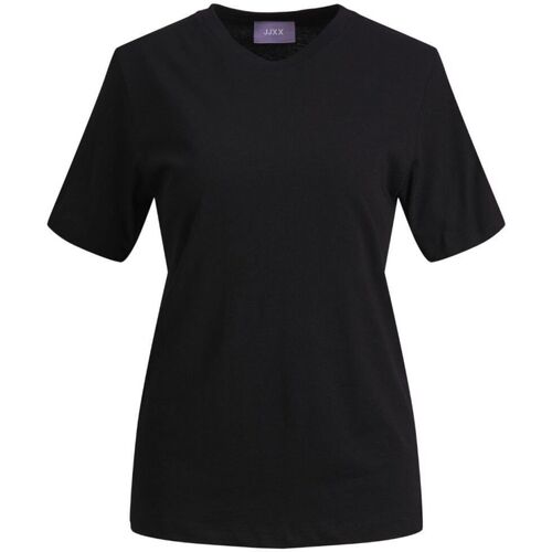 Kleidung Damen T-Shirts & Poloshirts Jjxx 12200182 ANNA-BLACK Schwarz