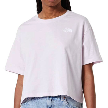 Kleidung Mädchen T-Shirts & Poloshirts The North Face NF0A7X536S11 Violett