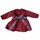 Kleidung Mädchen Kleider Baby Fashion 28057-00 Rot