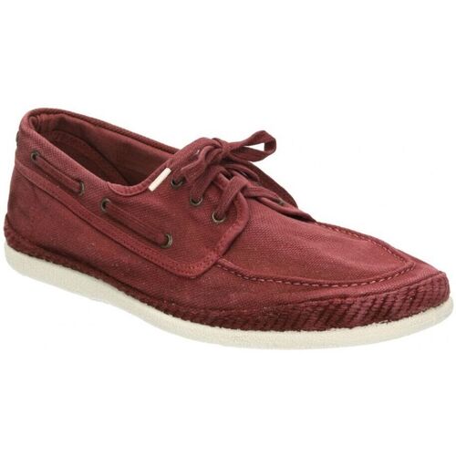 Schuhe Herren Sneaker Low Calz. Roal P00599 Rot