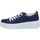 Schuhe Damen Sneaker Remonte SneakJeansKeil D1C03-14 Blau