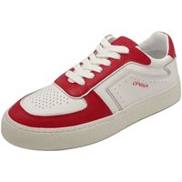 Schuhe Damen Sneaker D.Co Copenhagen CPH264 WHITE RED Rot