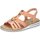 Schuhe Damen Sandalen / Sandaletten Rieker Sandaletten  V0651-38 V0651-38 Orange