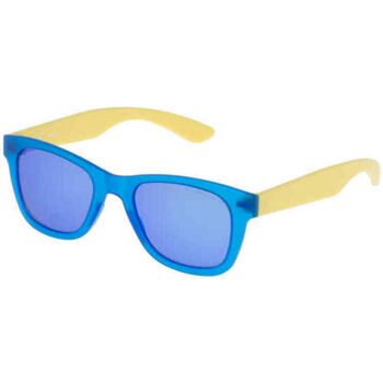 Uhren & Schmuck Kinder Sonnenbrillen Police Kindersonnenbrille  SK039 Blau Multicolor