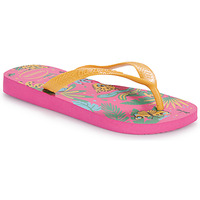 Schuhe Mädchen Zehensandalen Havaianas KIDS TOP FASHION Rosa / Orange