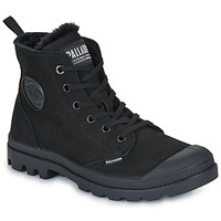 Schuhe Damen Boots Palladium PAMPA HI ZIP WL Schwarz
