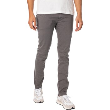Kleidung Herren Slim Fit Jeans Replay Anbass Slim Hyperflex X-Lite Jeans Grau