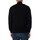 Kleidung Herren Fleecepullover Gant Lässiges Baumwoll-Sweatshirt mit halbem Reißverschluss Schwarz