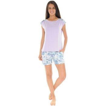 Kleidung Damen Pyjamas/ Nachthemden Christian Cane VIKY Violett