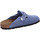 Schuhe Damen Pantoletten / Clogs Birkenstock Pantoletten Boston LEVE Braided E.Blue 1026659 11681 Blau
