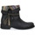 Schuhe Damen Ankle Boots Felmini BLACK LAVADO Schwarz