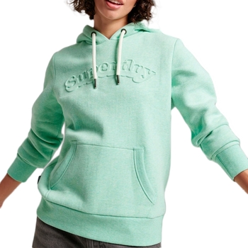 Kleidung Damen Sweatshirts Superdry relief Grün