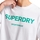 Kleidung Herren T-Shirts Superdry Code Core Weiss