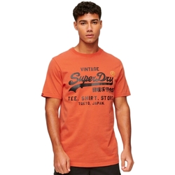 Kleidung Herren T-Shirts Superdry Vintage Logo Store Orange