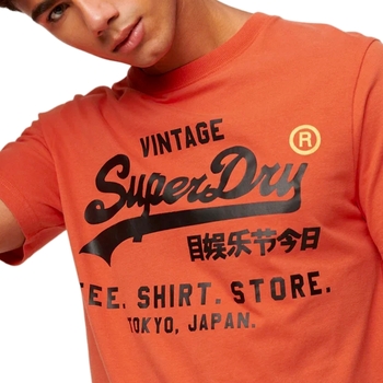 Superdry Vintage Logo Store Orange