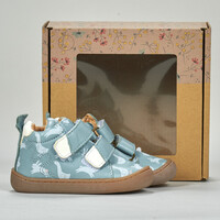 Schuhe Kinder Sneaker High Easy Peasy MY DEBOO VELCRO Blau