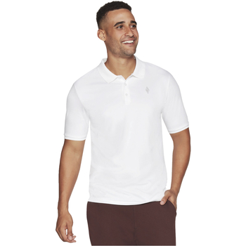 Kleidung Herren Polohemden Skechers Off Duty Polo Shirt Weiss
