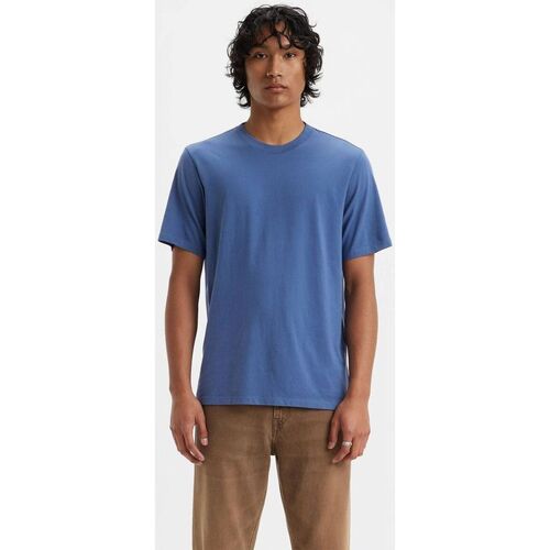 Kleidung Herren T-Shirts & Poloshirts Levi's A3328 0020 - ESSENTIAL TEE-SUNSHINE BLUE Blau