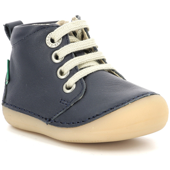 Schuhe Jungen Boots Kickers Sonizip Blau