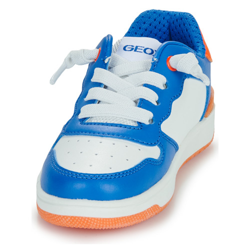 Geox J WASHIBA BOY Weiss / Blau / Orange