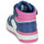 Schuhe Mädchen Sneaker High Geox J WASHIBA GIRL Marine / Weiss / Rosa