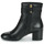 Schuhe Damen Low Boots Geox D ELEANA Schwarz