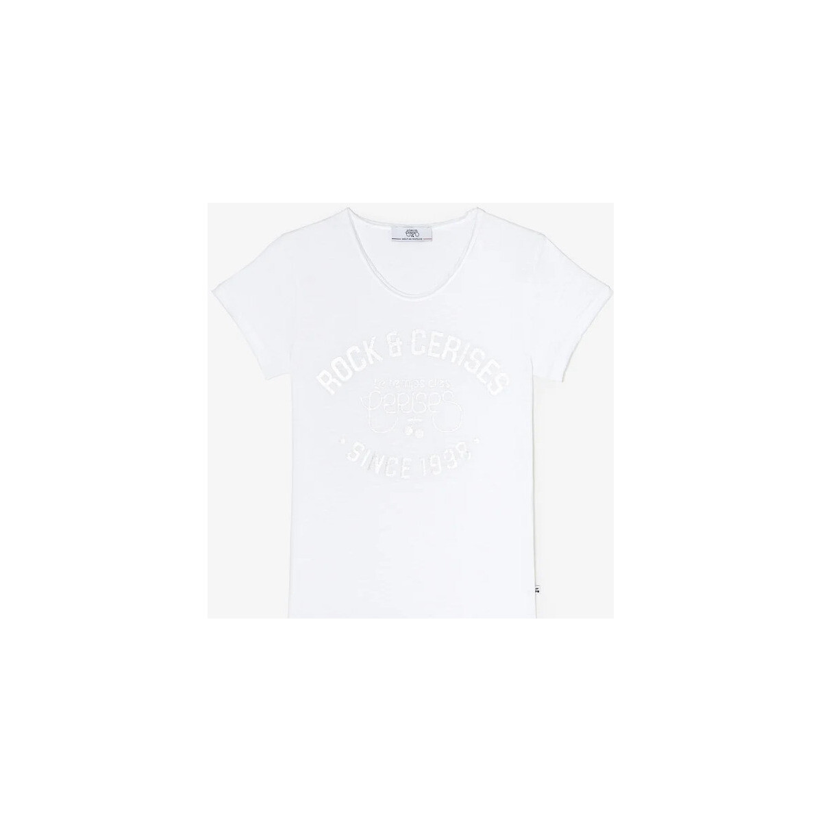 Kleidung Mädchen T-Shirts & Poloshirts Le Temps des Cerises T-shirt AIMEGI Weiss