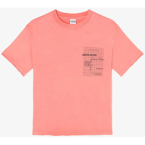 Kleidung Jungen T-Shirts & Poloshirts Le Temps des Cerises T-shirt HYACIBO Orange