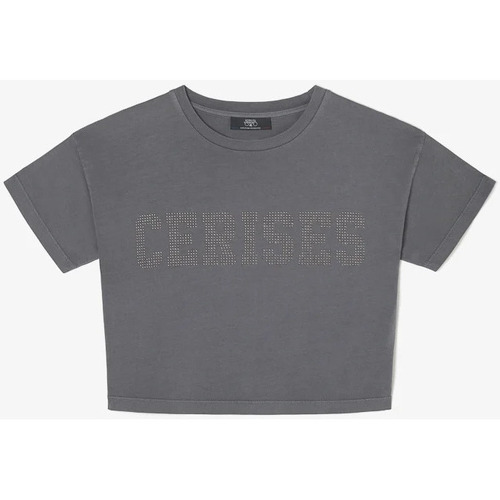 Kleidung Mädchen T-Shirts & Poloshirts Le Temps des Cerises T-shirt DARBYGI Grau