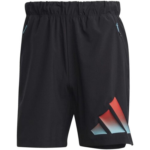 Kleidung Herren Shorts / Bermudas adidas Originals Sport TI 3BAR SHORT HS7516 Schwarz