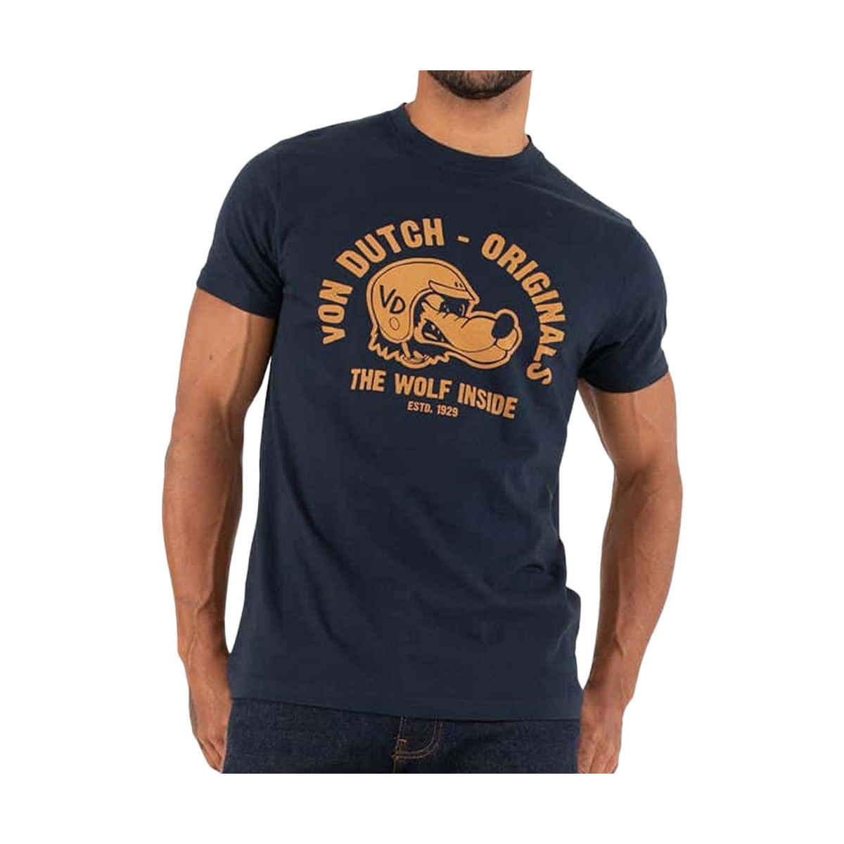 Kleidung Herren T-Shirts & Poloshirts Von Dutch VD/TRC/WOOFER Blau