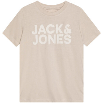 Kleidung Jungen T-Shirts & Poloshirts Jack & Jones 12152730 Beige