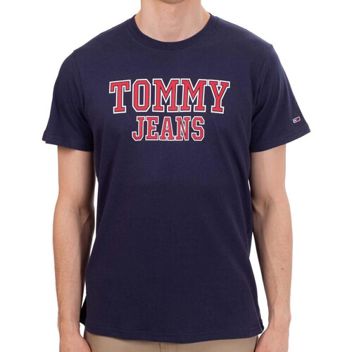 Kleidung Herren T-Shirts & Poloshirts Tommy Hilfiger DM0DM16405 Blau