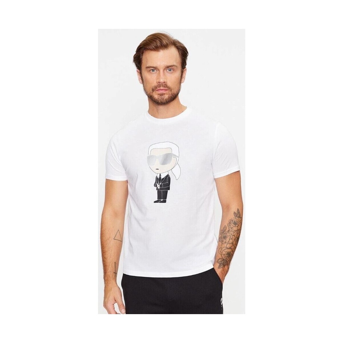 Kleidung Herren T-Shirts Karl Lagerfeld 500251 755071 Weiss