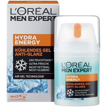 Beauty Herren Gesichtsreiniger  L'oréal 24H erfrischendes Feuchtigkeitsgel gegen Glanz Men Expert Other