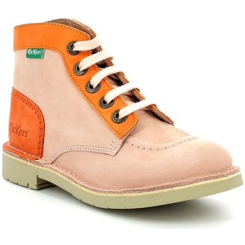 Schuhe Mädchen Boots Kickers Kick Col Orange