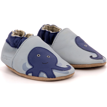 Schuhe Jungen Babyschuhe Robeez Weird Octopus Blau