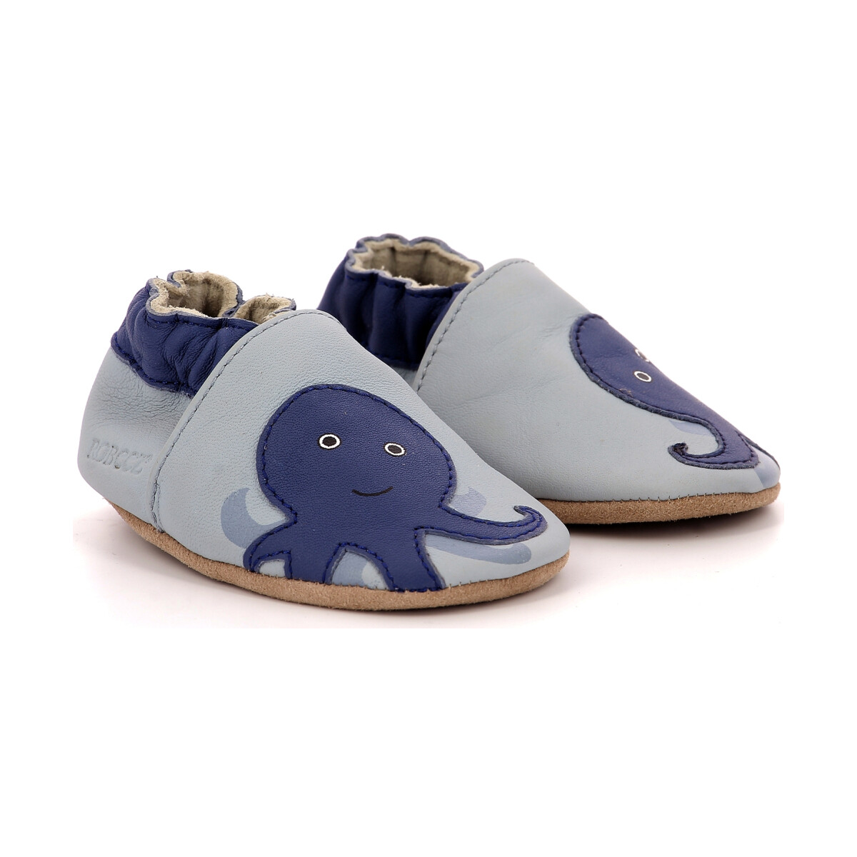 Schuhe Jungen Babyschuhe Robeez Weird Octopus Blau