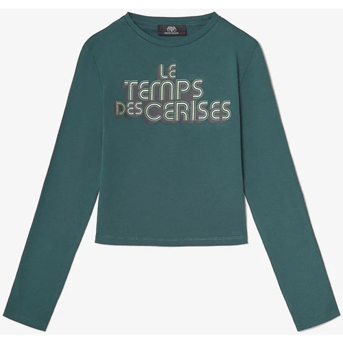 Kleidung Mädchen T-Shirts & Poloshirts Le Temps des Cerises T-shirt WILLERGI Grün