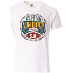 Kleidung Herren T-Shirts & Poloshirts Von Dutch VD/TRC/ROUND Weiss