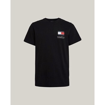 Kleidung Herren T-Shirts Tommy Hilfiger DM0DM18263BDS Schwarz