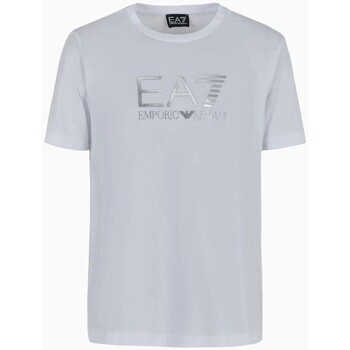 Kleidung Herren T-Shirts Emporio Armani EA7 3DPT71 PJM9Z Weiss
