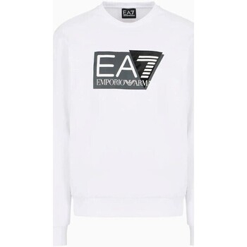 Kleidung Herren Sweatshirts Emporio Armani EA7 3DPM60 PJ05Z Weiss