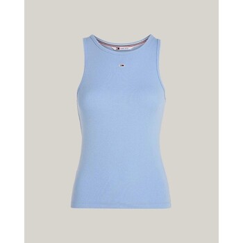 Kleidung Damen T-Shirts & Poloshirts Tommy Hilfiger DW0DW17382C3S Blau