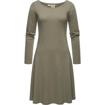 Kleidung Damen Kleider Ragwear A-Linien-Kleid Appero Grün