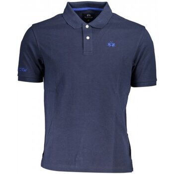 Kleidung Herren T-Shirts & Poloshirts La Martina XMP002-PK031 Blau