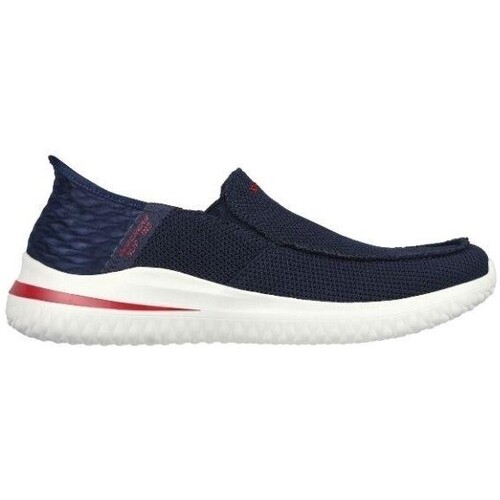 Schuhe Herren Sneaker Low Skechers 210604 SLIP INS DELSON 3.0 Blau